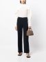 Vince High waist broek Blauw - Thumbnail 2