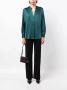 Vince High waist broek met wijde pijpen Zwart - Thumbnail 2