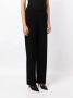 Vince High waist broek met wijde pijpen Zwart - Thumbnail 3