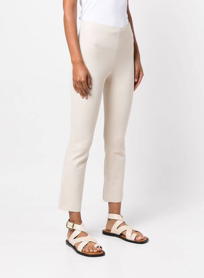 Vince Kick flare broek Beige