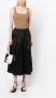 Vince Midi-rok met elastische taille Zwart - Thumbnail 2