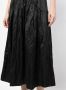 Vince Midi-rok met elastische taille Zwart - Thumbnail 5