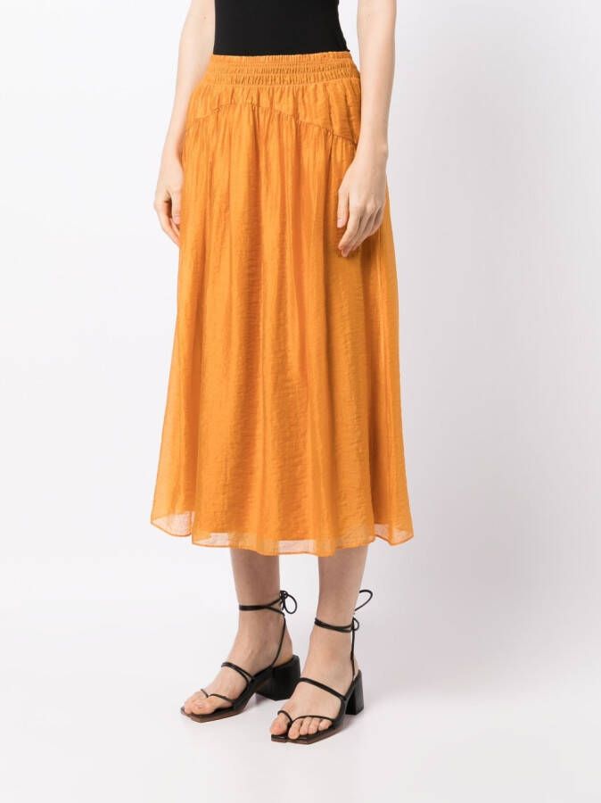 Vince High waist rok Oranje