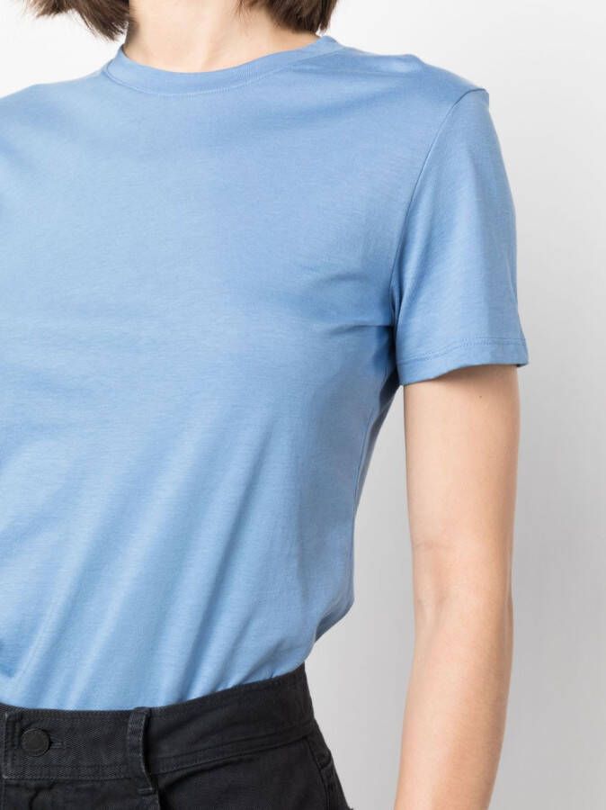 Vince T-shirt met ronde hals Blauw