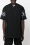Vision Of Super T-shirt met vlammenprint Zwart - Thumbnail 4