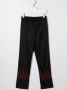 Vision Of Super Kids Joggingbroek met vlam print afwerking Zwart - Thumbnail 2