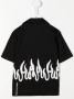 Vision Of Super Kids Shirt met vlam print Zwart - Thumbnail 2