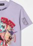 Vision Of Super Kids T-shirt met geborduurd logo Paars - Thumbnail 3