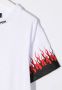 Vision Of Super Kids T-shirt met vlam print Wit - Thumbnail 3