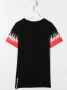Vision Of Super Kids T-shirt met vlam print Zwart - Thumbnail 2