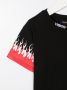 Vision Of Super Kids T-shirt met vlam print Zwart - Thumbnail 3