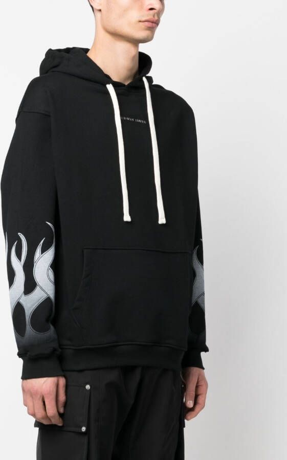 Vision Of Super Hoodie met print Zwart