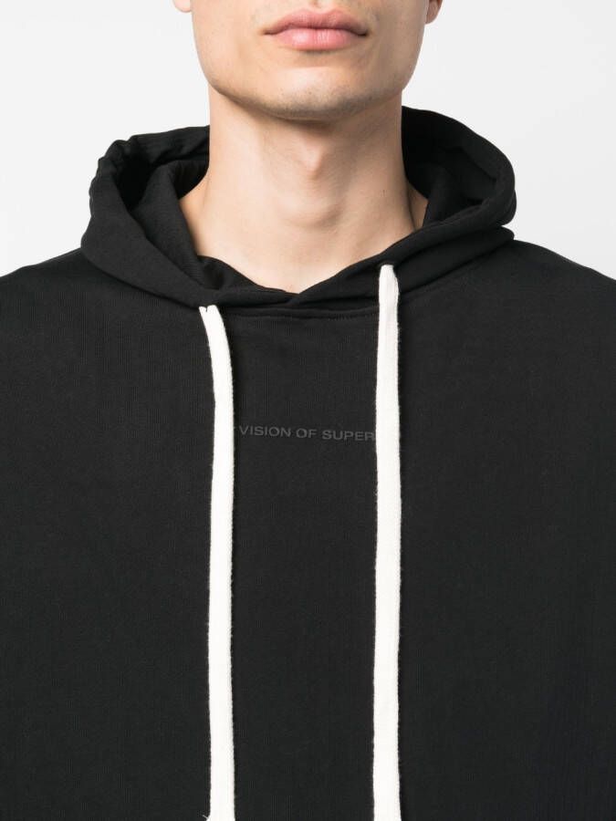 Vision Of Super Hoodie met print Zwart