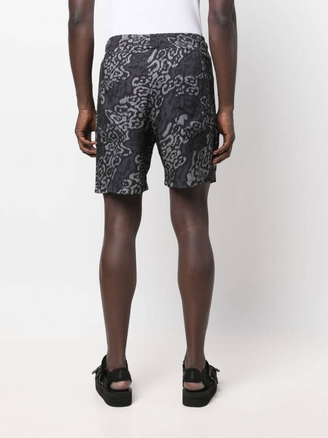 Vision Of Super Shorts met luipaardprint Zwart