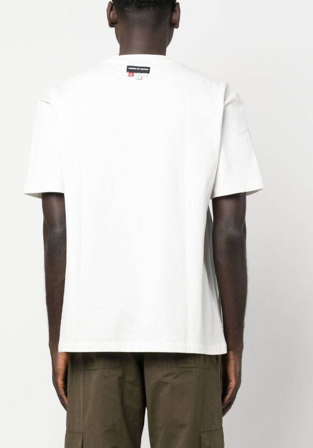 Vision Of Super T-shirt met print OFF WHITE