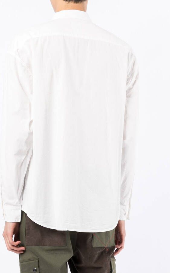 visvim Overhemd met opgestikte zak Wit