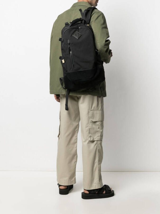 visvim Rugzak met logopatch Zwart