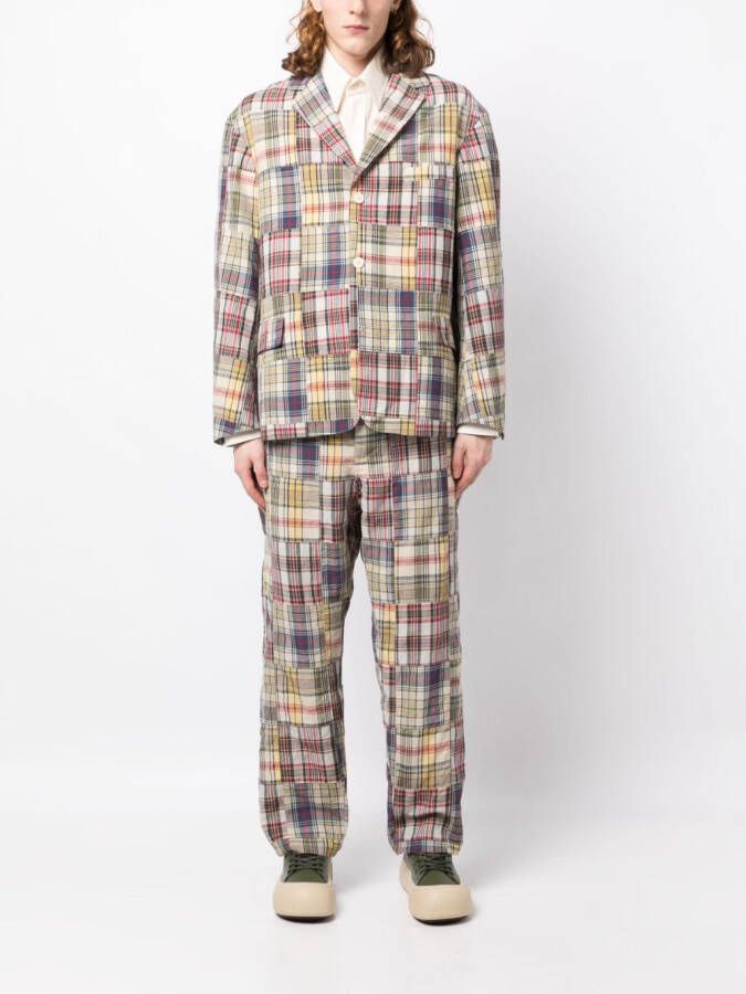 visvim Yardbird jack met patchwork Veelkleurig