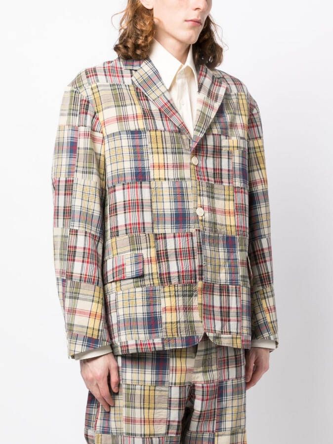 visvim Yardbird jack met patchwork Veelkleurig