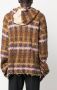 VITELLI Geruite hoodie Bruin - Thumbnail 4
