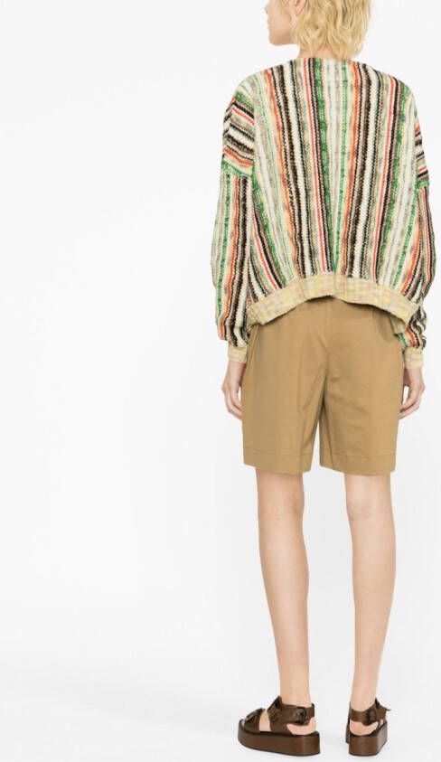 VITELLI Gestreept vest Rood