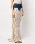 VITELLI Maxi-jurk met gebreid vlak Blauw - Thumbnail 3
