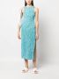 VITELLI Mouwloze midi-jurk Blauw - Thumbnail 2