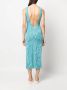 VITELLI Mouwloze midi-jurk Blauw - Thumbnail 4