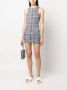 VITELLI Mouwloze mini-jurk Blauw - Thumbnail 2