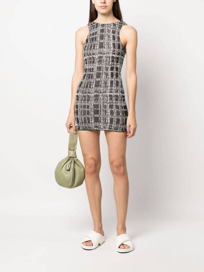 VITELLI Mouwloze mini-jurk Zwart