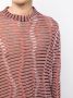 VITELLI Opengebreide sweater Oranje - Thumbnail 5