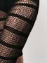 VITELLI Opengebreide fietsshorts Zwart - Thumbnail 5