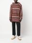 VITELLI Gestreepte hoodie Rood - Thumbnail 2