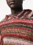 VITELLI Gestreepte hoodie Rood - Thumbnail 5