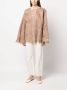 VITELLI Trui met gerafeld effect Beige - Thumbnail 2