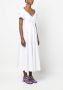 Vivetta Flared midi-jurk Wit - Thumbnail 3
