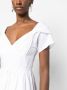 Vivetta Flared midi-jurk Wit - Thumbnail 5