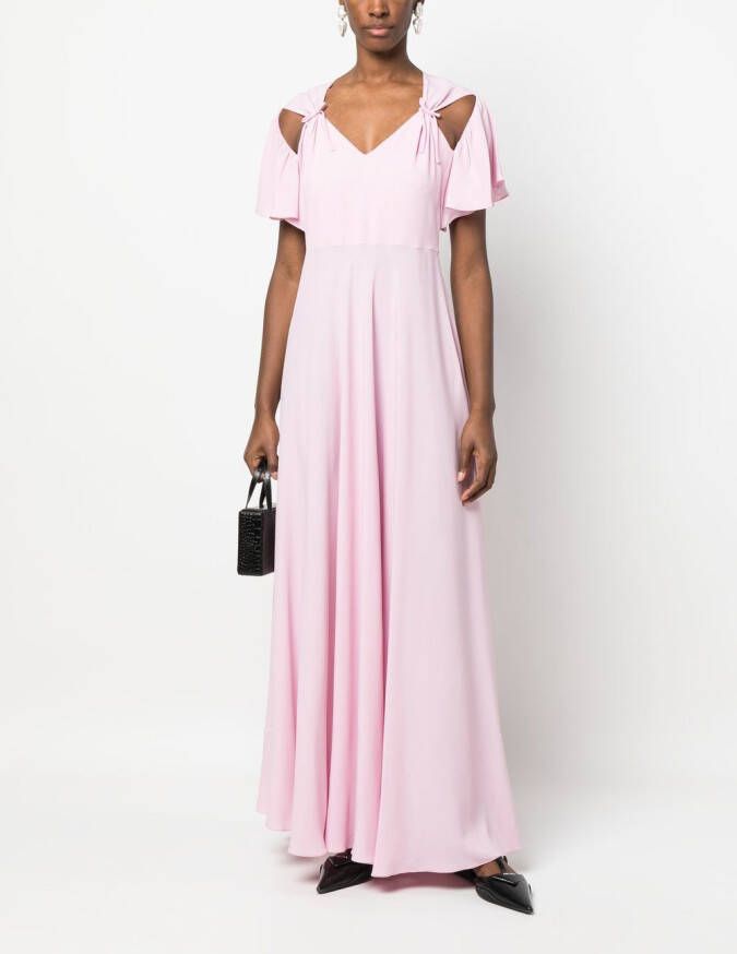 Vivetta Mini-jurk met ruches Roze