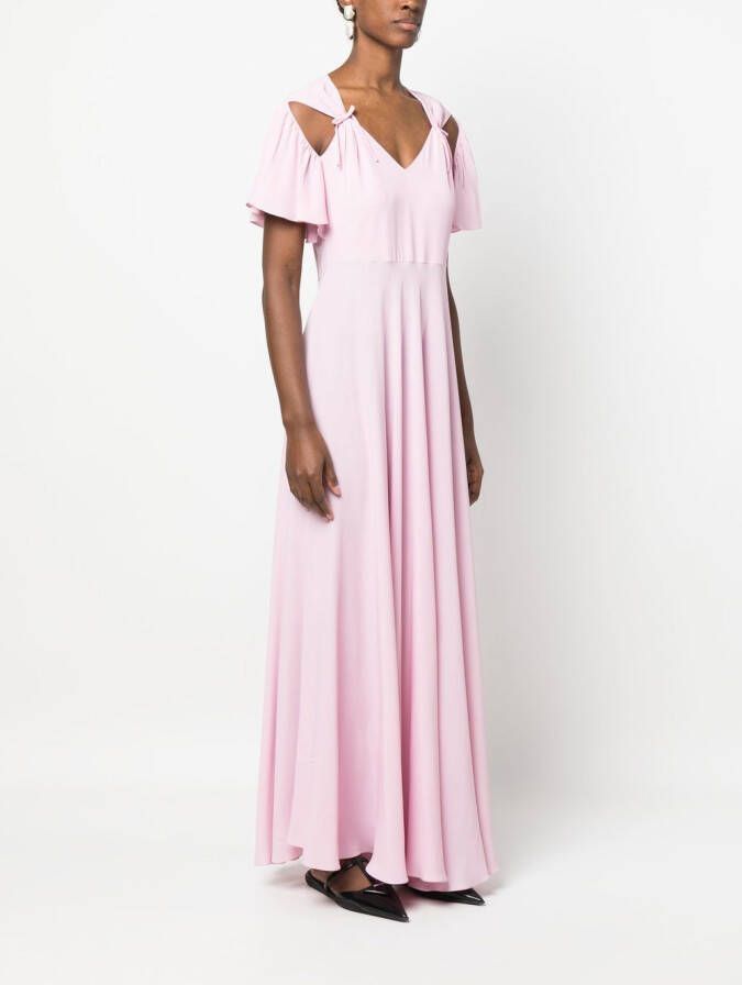 Vivetta Mini-jurk met ruches Roze