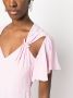 Vivetta Mini-jurk met ruches Roze - Thumbnail 5
