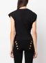 Vivienne Westwood Asymmetrisch T-shirt Zwart - Thumbnail 4