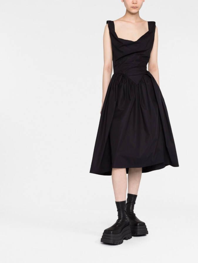 Vivienne Westwood Jurk met col Zwart