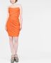 Vivienne Westwood Gedrapeerde mini-jurk Oranje - Thumbnail 2