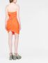 Vivienne Westwood Gedrapeerde mini-jurk Oranje - Thumbnail 4