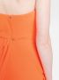 Vivienne Westwood Gedrapeerde mini-jurk Oranje - Thumbnail 5