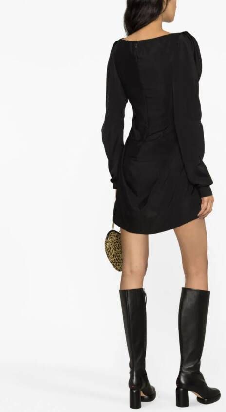 Vivienne Westwood Mini-jurk met korsetstijl Zwart