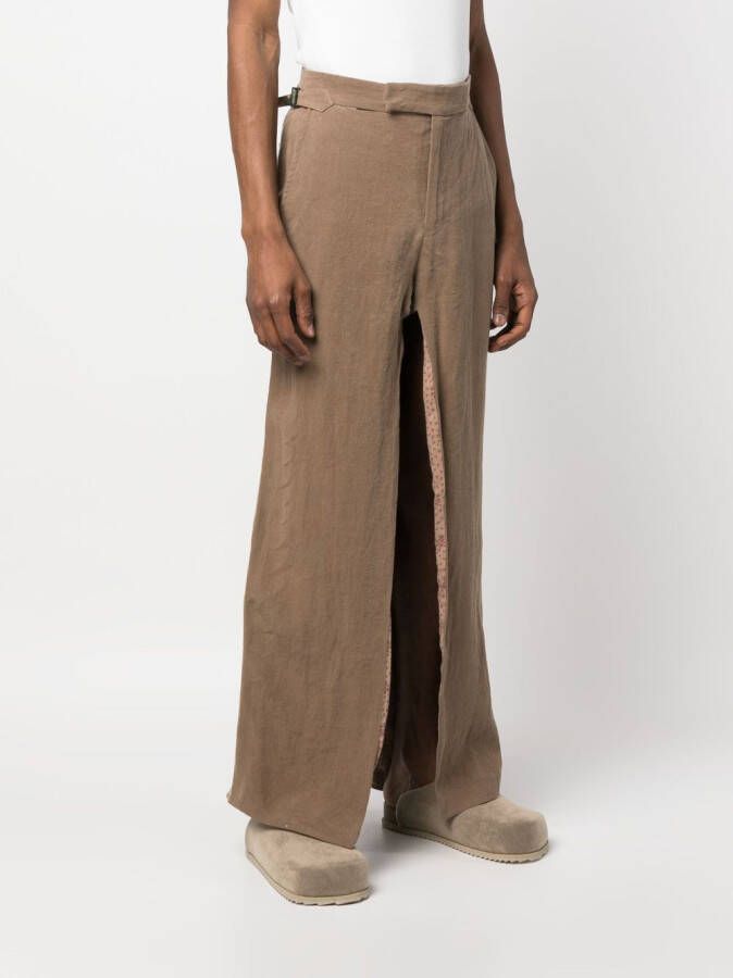 Vivienne Westwood Flared broek Bruin