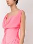 Vivienne Westwood Gedrapeerde mini-jurk Roze - Thumbnail 5