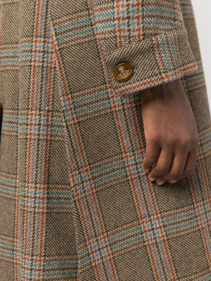 Vivienne Westwood Geruite jas Bruin