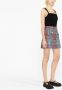 Vivienne Westwood Geruite rok Blauw - Thumbnail 4